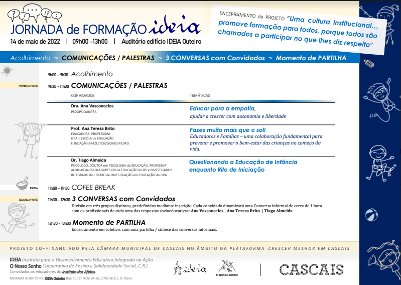 Jornada de formação IDEIA